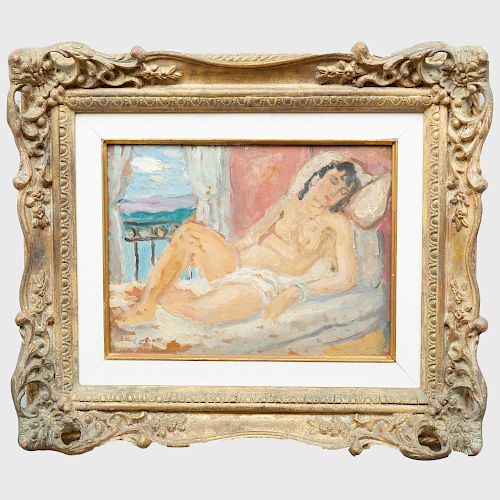 Marcel Cosson (1878 - 1956): Reclining Nude