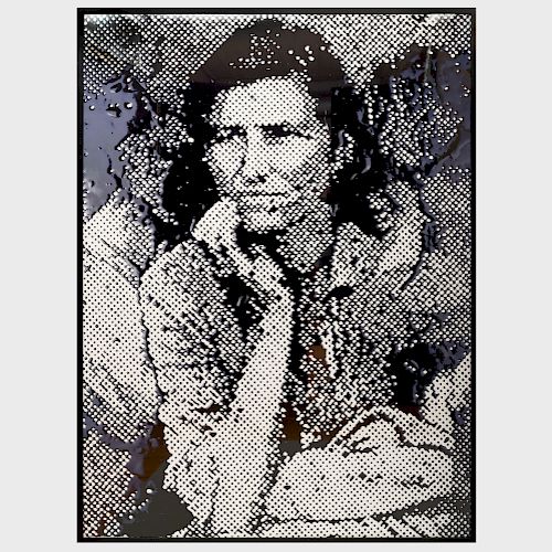 Vik Muniz (b. 1961): Migrant Mother, After Dorothea Lange (Pictures of Ink)
