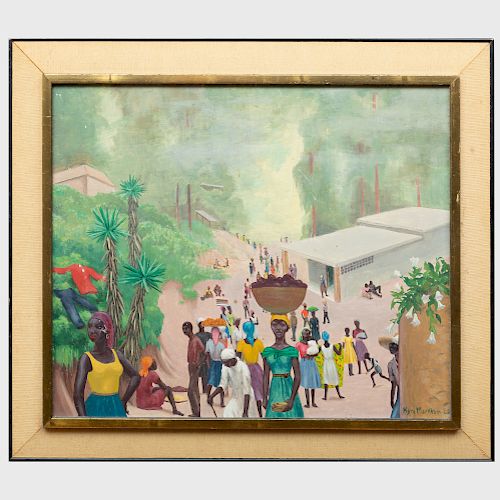 Kyra Markham (1891-1967): Haitian Scene