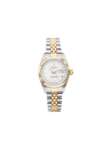 ROLEX OYSTER PERPETUAL DATEJUST. STEEL AND 18K YELLOW GOLD. REF. 69173, CA. 1991