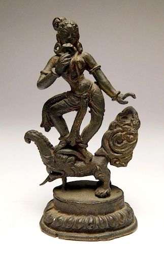 Eastern Indian bronze statue