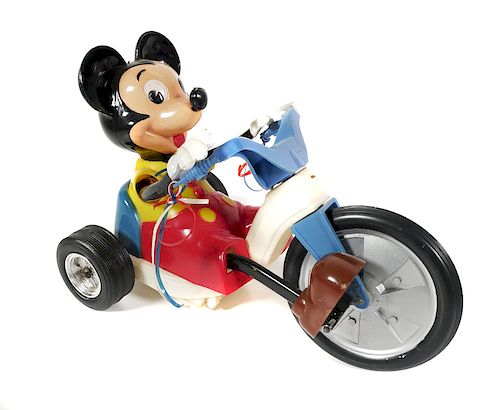MARX Mickey Mouse Little Big Wheel & Original Box