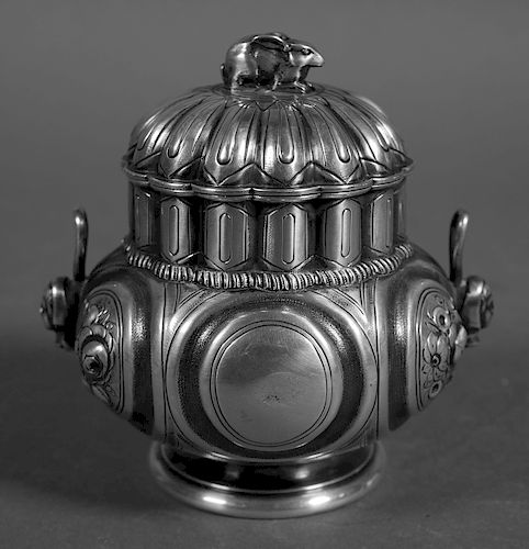 1850s TIFFANY & Co. Sterling Silver Container
