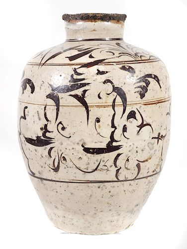 Korean PUNCHONG Celadon Jar Vase