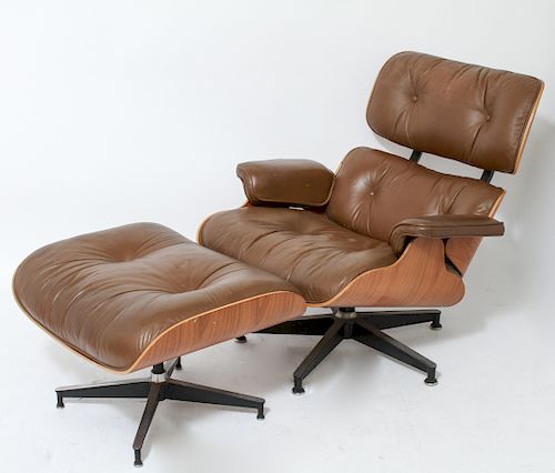 Eames Herman Miller Lounge Chair & Ottoman