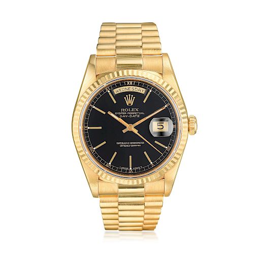 Rolex President Day-Date Ref. 18238 in 18K Yellow Gold