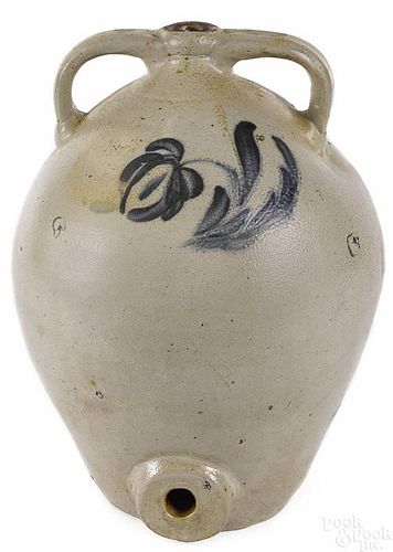 American stoneware water cooler, 19th c., with co