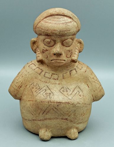 Rare Moche I Figure - Peru, ca. 50 BC - 100 AD
