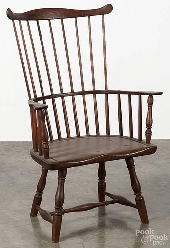 Pennsylvania combback Windsor armchair, late 18th c.
