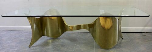 Magnificent Silas Seandel Ribbon Form Dining Table.