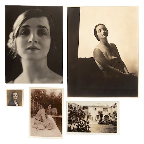 Four Vintage Photos: Carlotta Monterey O'Neill