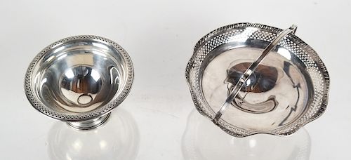 Two Weighted Sterling Silver Articles