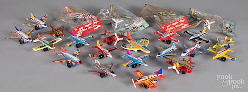 Japanese tin mechanical airplanes
