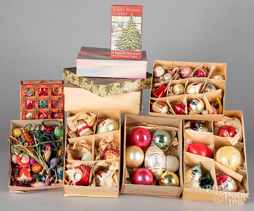 Vntage and antique Christmas ornaments