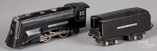 Lionel #265E Vanderbilt locomotive and tender