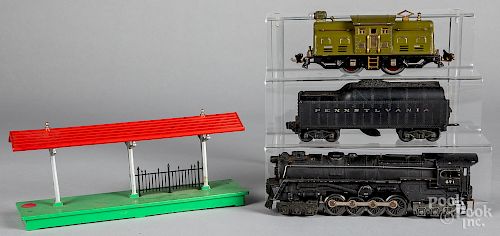 Lionel #671 train locomotive and tender