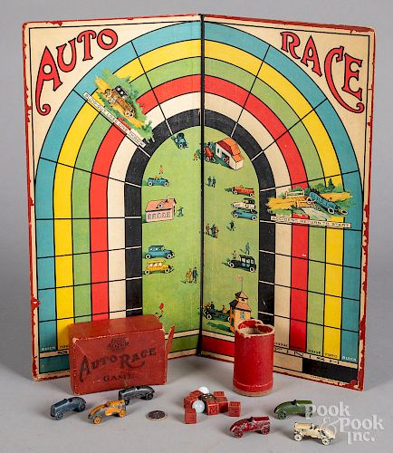 Alderman, Fairchild Co. Auto Race board game