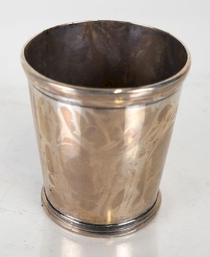 American John B. Akin Coin Silver Cup