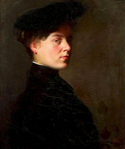 GILDED AGE PORTRAIT OF WOMAN
