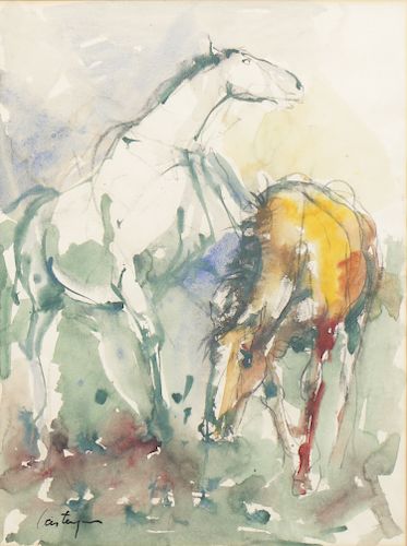 Juan Carlos Castagnino (Argentine, 1908-1972) Watercolor
