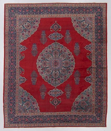 Semi-Antique Tabriz Rug, Persia: 9'11'' x 11'11''