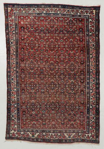 Antique Bidjar Rug, Persia: 4'5'' x 6'9''