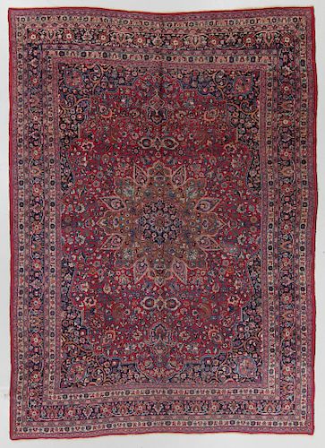 Semi-Antique Meshed Rug, Persia: 10'2'' x 14'2''