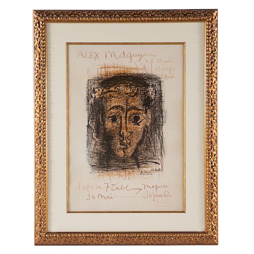 Pablo Picasso. "Alex Maguy, Galerie de l'Elysee"