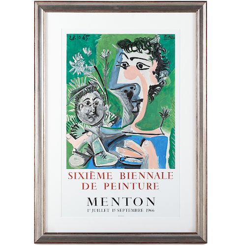 Pablo Picasso. "Sixieme Biennale de Peinture"