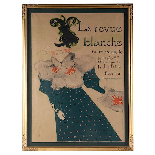 Henri de Toulouse Lautrec. "La Revue Blanche"