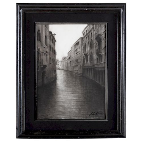 Alexei Butirsky. A Canal in Venice