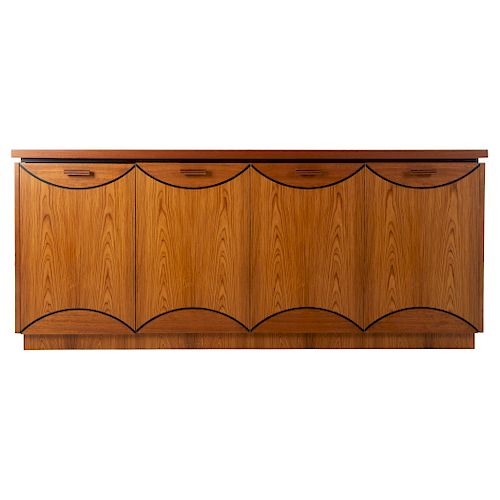 Contemporary Cabinet Made Rosewood Sideboard