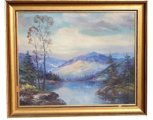 Elmer Berge  (1892 - 1956) "Montana Beauty..."