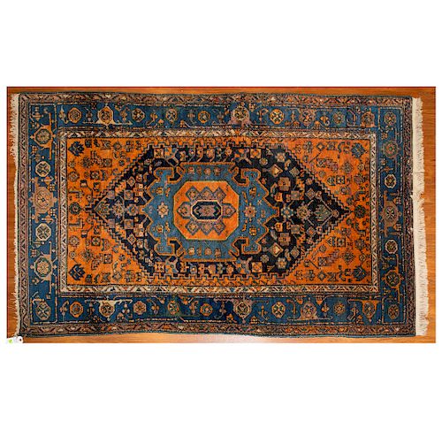 Semi-Antique Hamadan Rug, Persia, 4.1 x 6.8