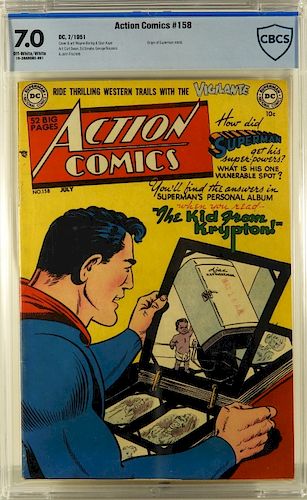 DC Comics Action Comics #158 CBCS 7.0