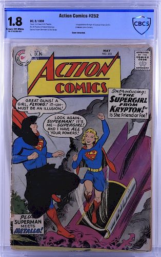 DC Comics Action Comics #252 CBCS 1.8