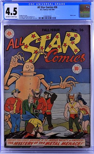 DC Comics All Star Comics #26 CGC 4.5