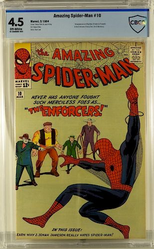 Marvel Comics Amazing Spider-Man #10 CBCS 4.5