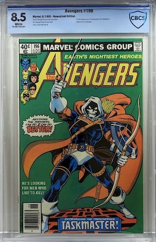 Marvel Comics Avengers #196 CBCS 8.5