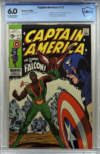 Marvel Comics Captain America #117 CBCS 6.0
