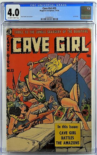 Magazine Enterprises Cave Girl #13 CGC 4.0