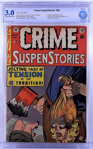 E.C. Comics Crime SuspenStories #22 CBCS 3.0