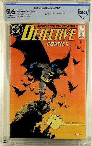 DC Comics Detective Comics #583 CBCS 9.6