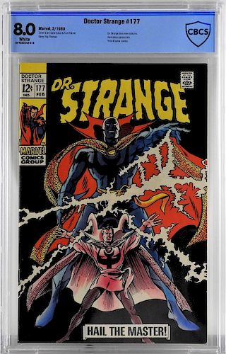 Marvel Comics Dr Strange #177 CBCS 8.0