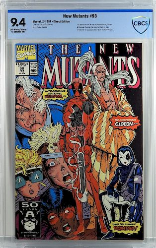 Marvel Comics New Mutants #98 CBCS 9.4