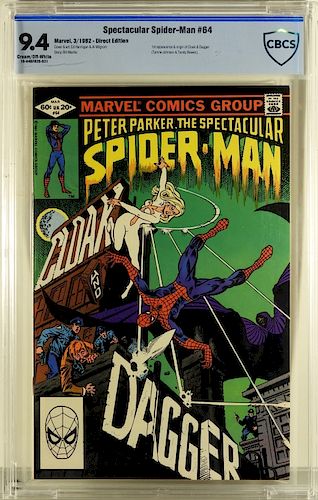 Marvel Comics Spectacular Spider-Man #64 CBCS 9.4