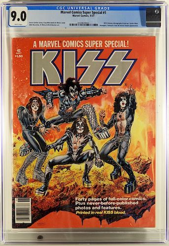 Marvel Comics Super Special #1 Kiss CGC 9.0