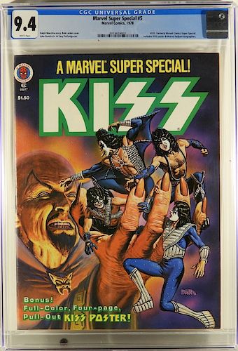 Marvel Comics Marvel Super Special #5 Kiss CGC 9.4