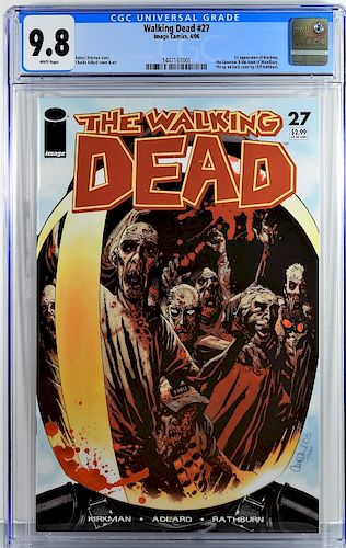 Image Comics Walking Dead #27 CGC 9.8