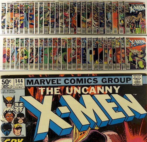 51PC Marvel Comics X-Men #144-#194 Complete Run